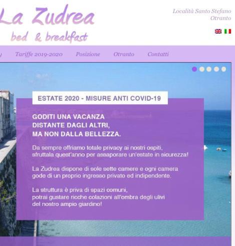 B&B La Zudrea Otranto Exterior photo
